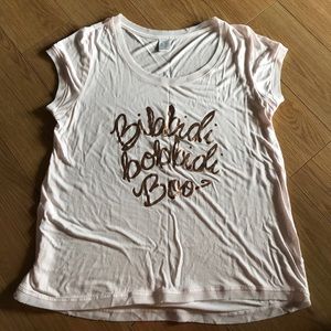 Disney's Cinderella Shirt - Light Pink (Size-L)