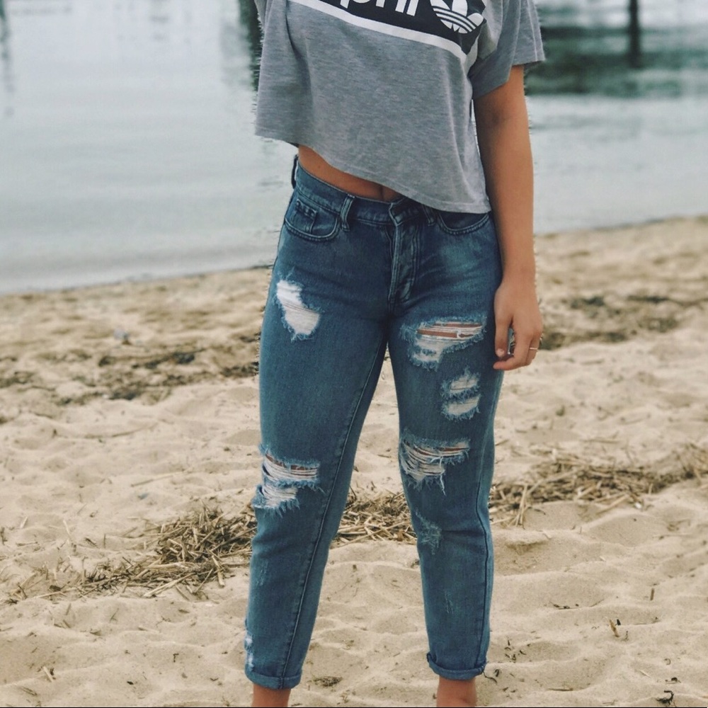 Brandy melville boyfriend jeans