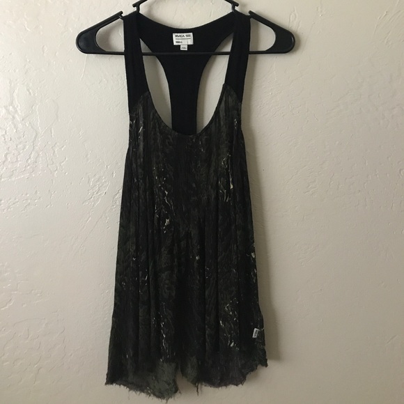 🌸SOLD🌸NWOT RVCA Racerback Tank - Picture 1 of 3