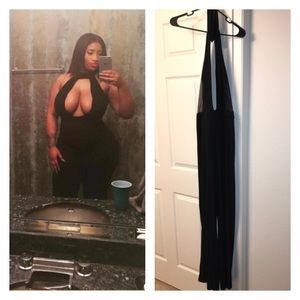 Black jumpsuit
