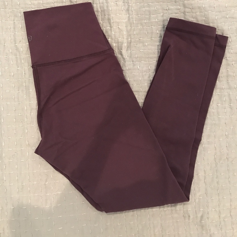 Lululemon wunder under crop leggings