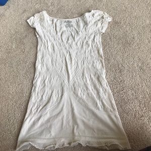 Free People Delicate Cream Shirt