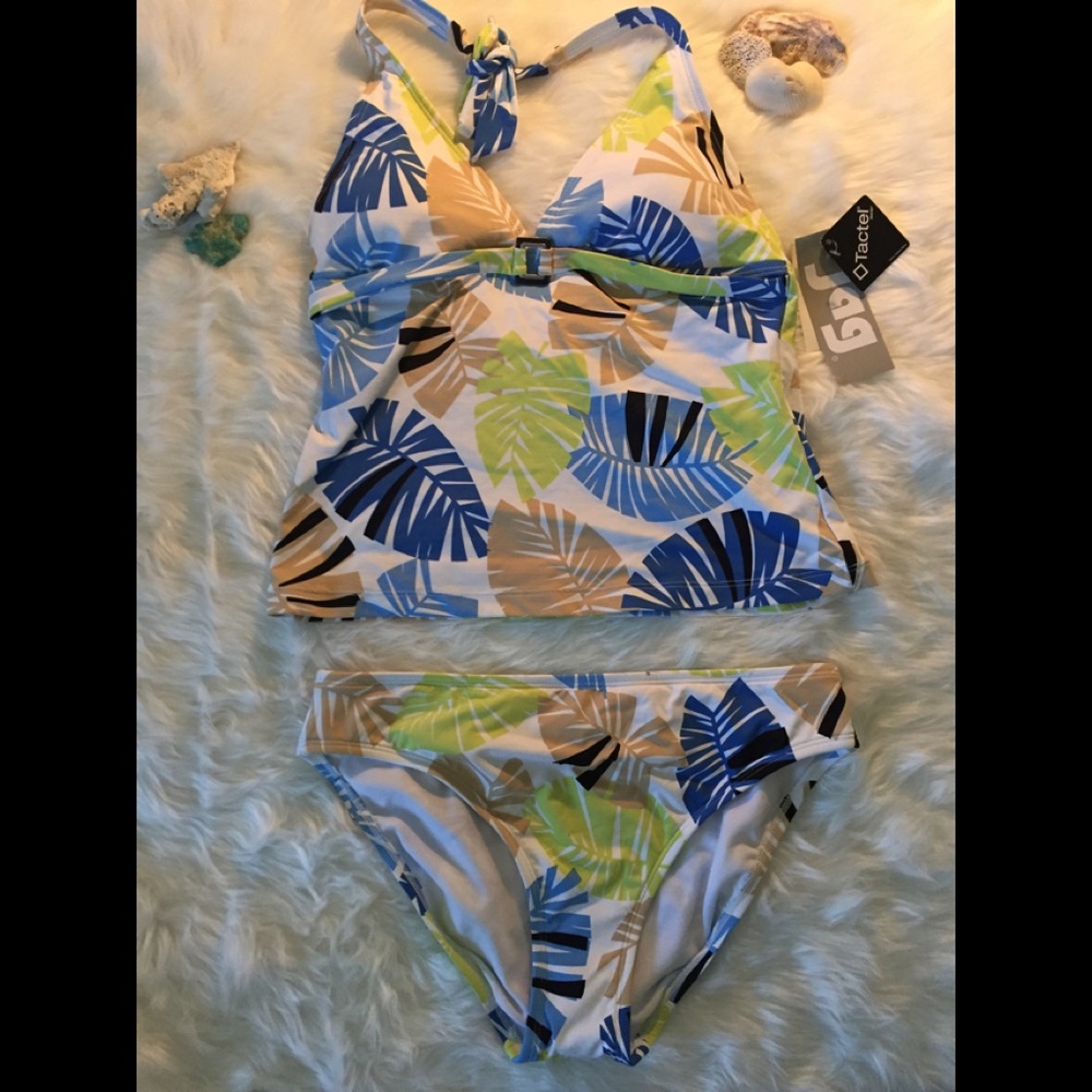 JAG 2Piece Tankini Set NWT Size Large