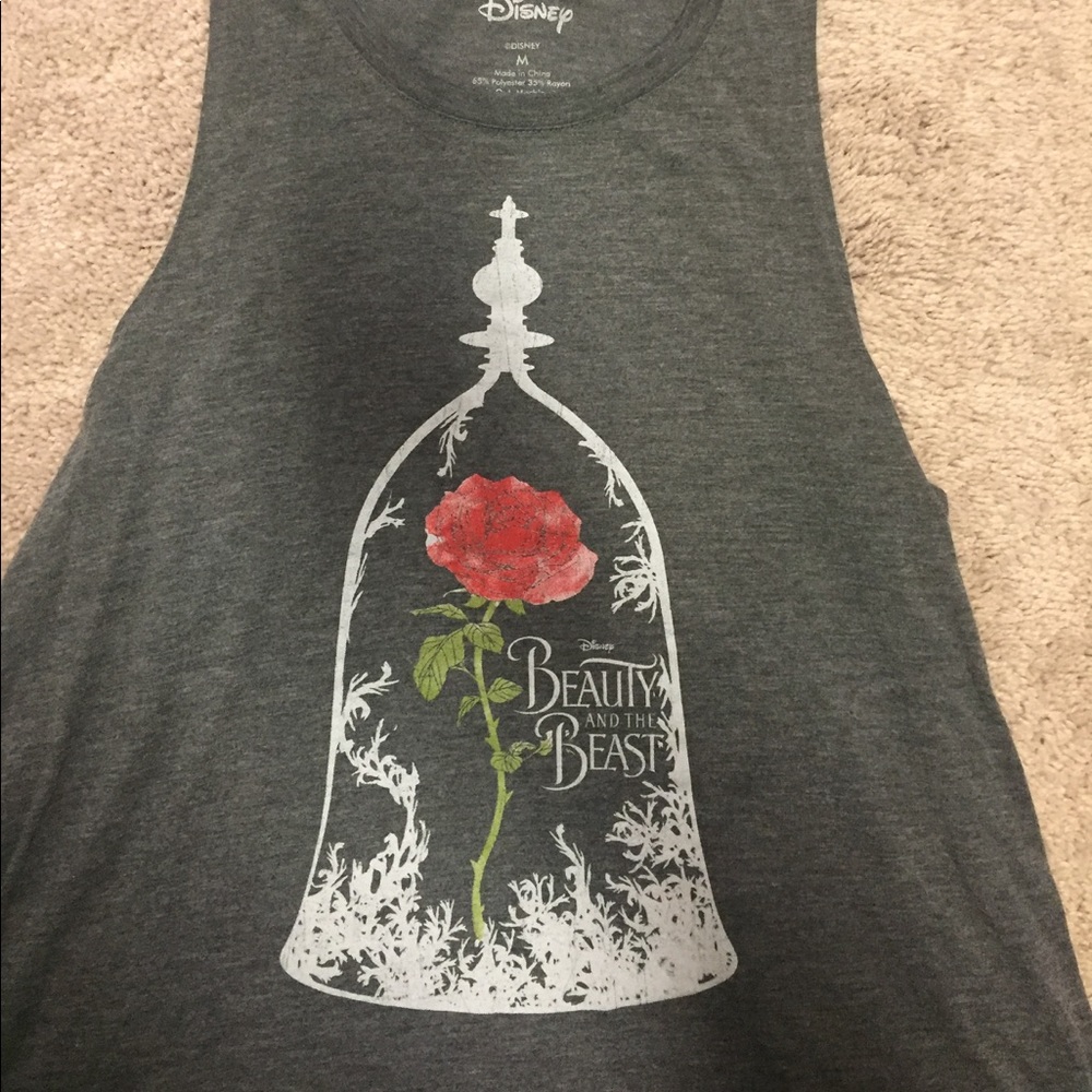 NWT Disney Beauty and the Beast tank top