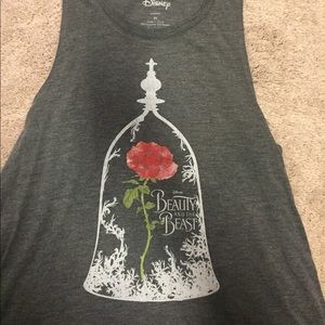 NWT Disney Beauty and the Beast tank top