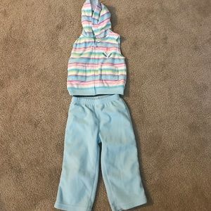 Carters 18M fleece outfit