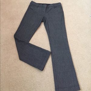 Express slacks black and white