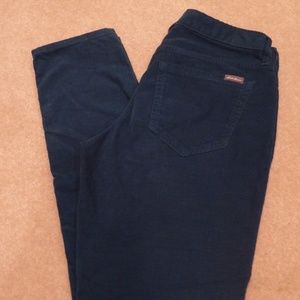 Eddie Bauer Teal Boyfriend Slim Corduroy Pants