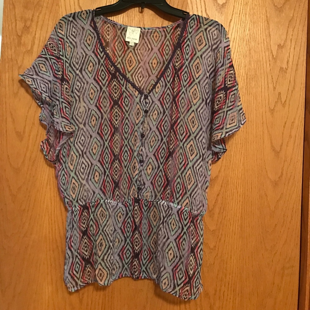 Ella Moss Silk Blouse