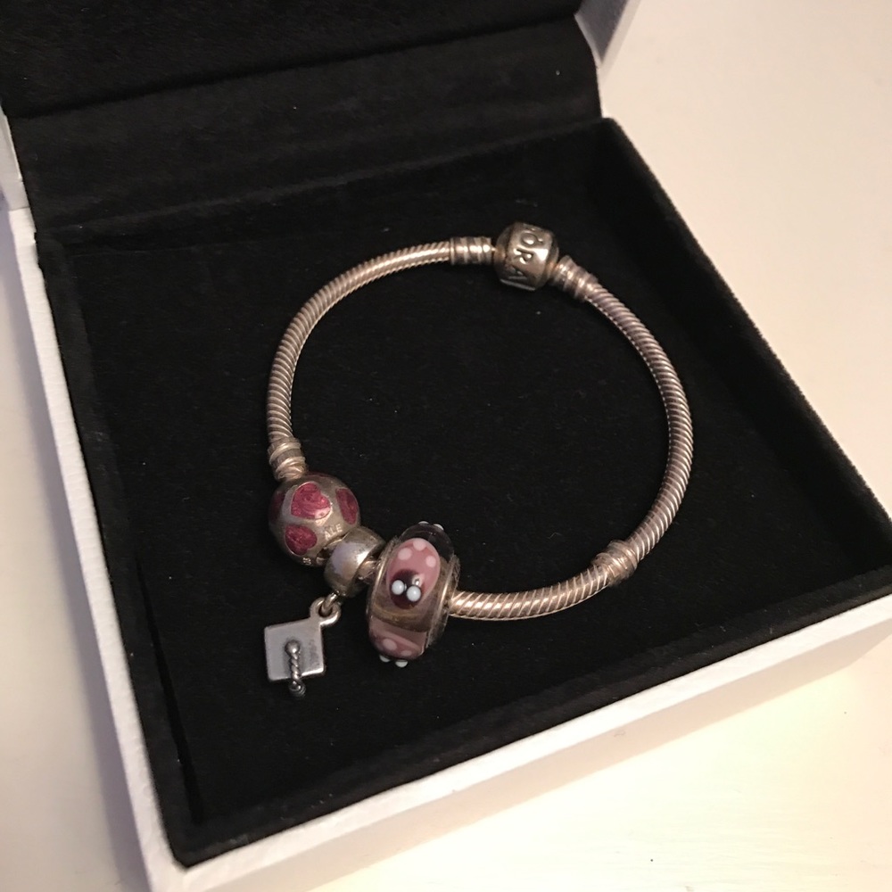 Pandora Bracelet with charms