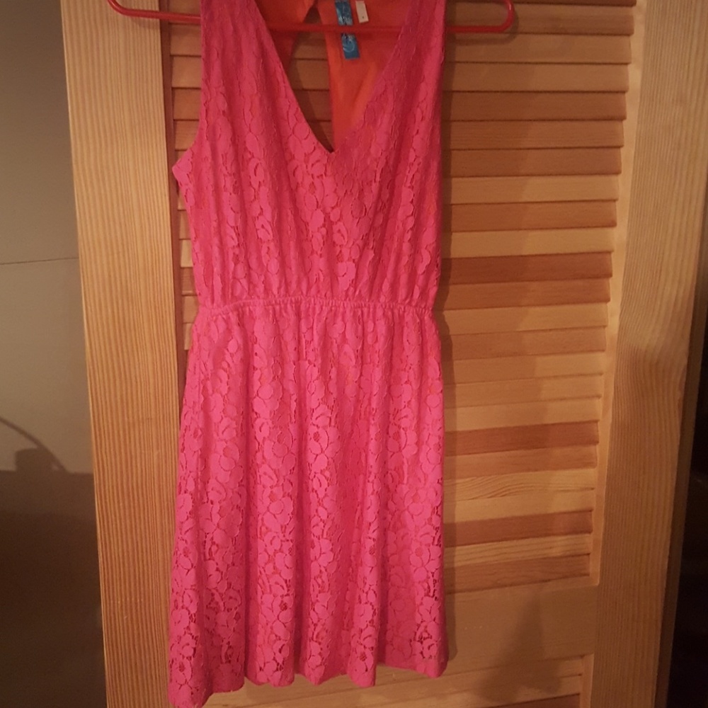Pink dress