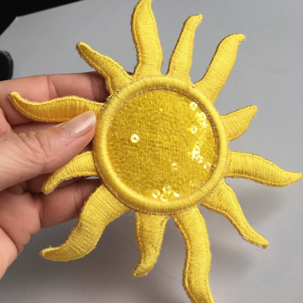 Sequin Sun patch - Picture 3 of 3