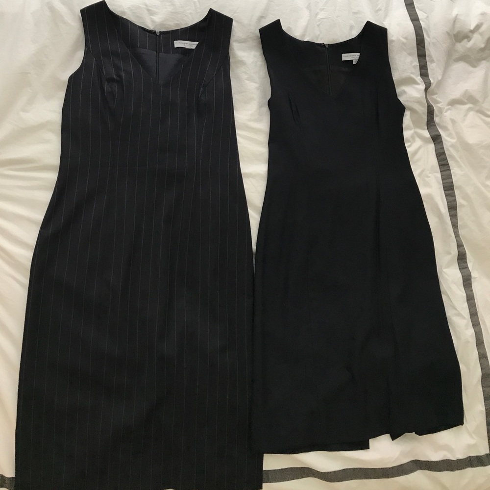 2 Size 6 Carolina Herrera Sheath Dresses.