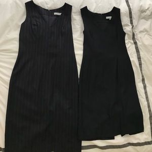 2 Size 6 Carolina Herrera Sheath Dresses.