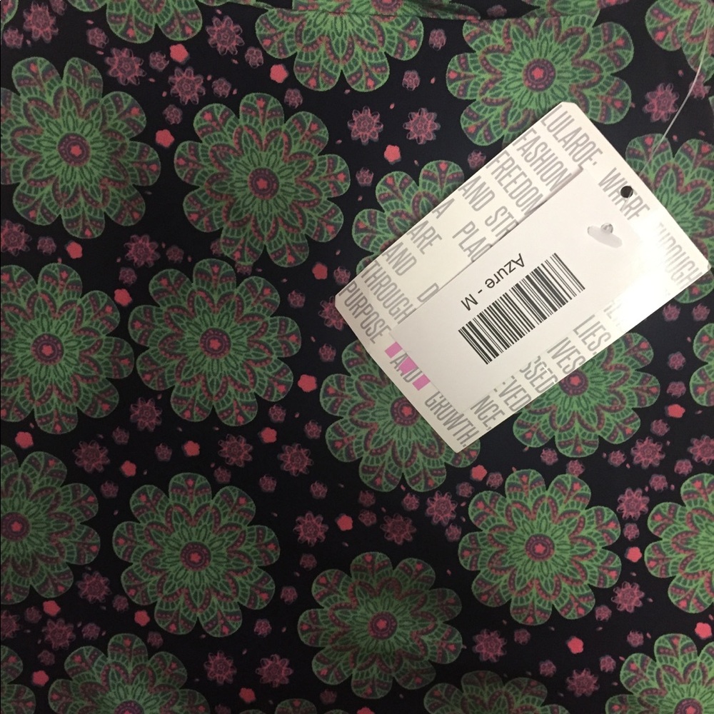 NWT Lularoe Floral Azure