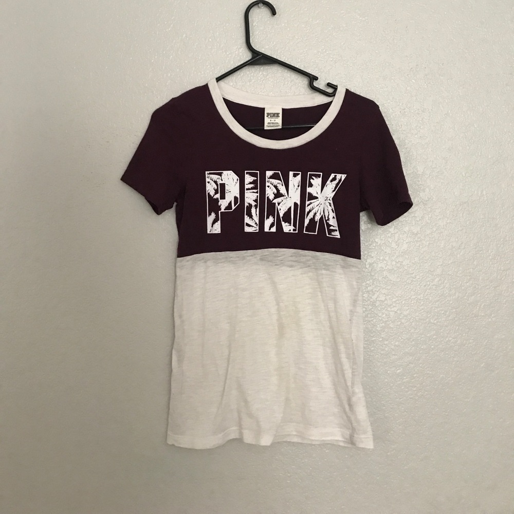 VS pink shirt