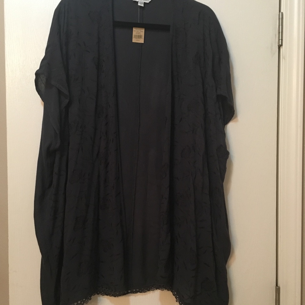 American 🦅 Eagle black kimono