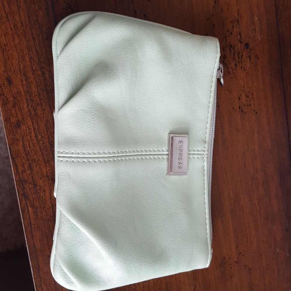 Mint green wallet