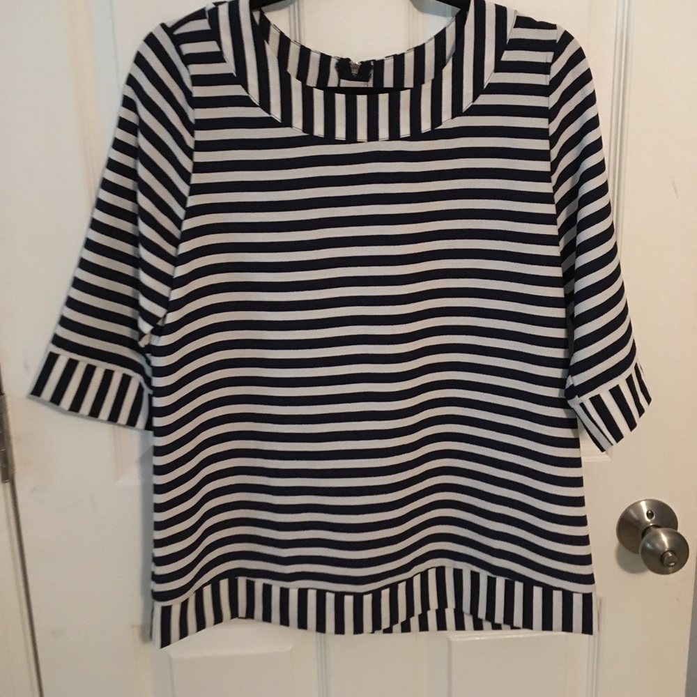 Papermoon striped top from Stitch Fix