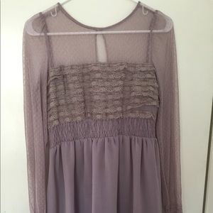 Pretty lace shirt-dress, Free People!