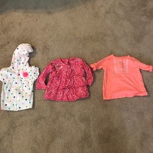 Set of 3 Carter's 18M tops