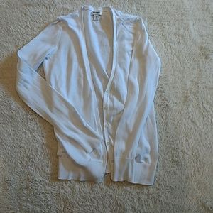 Old Navy White Cardigan