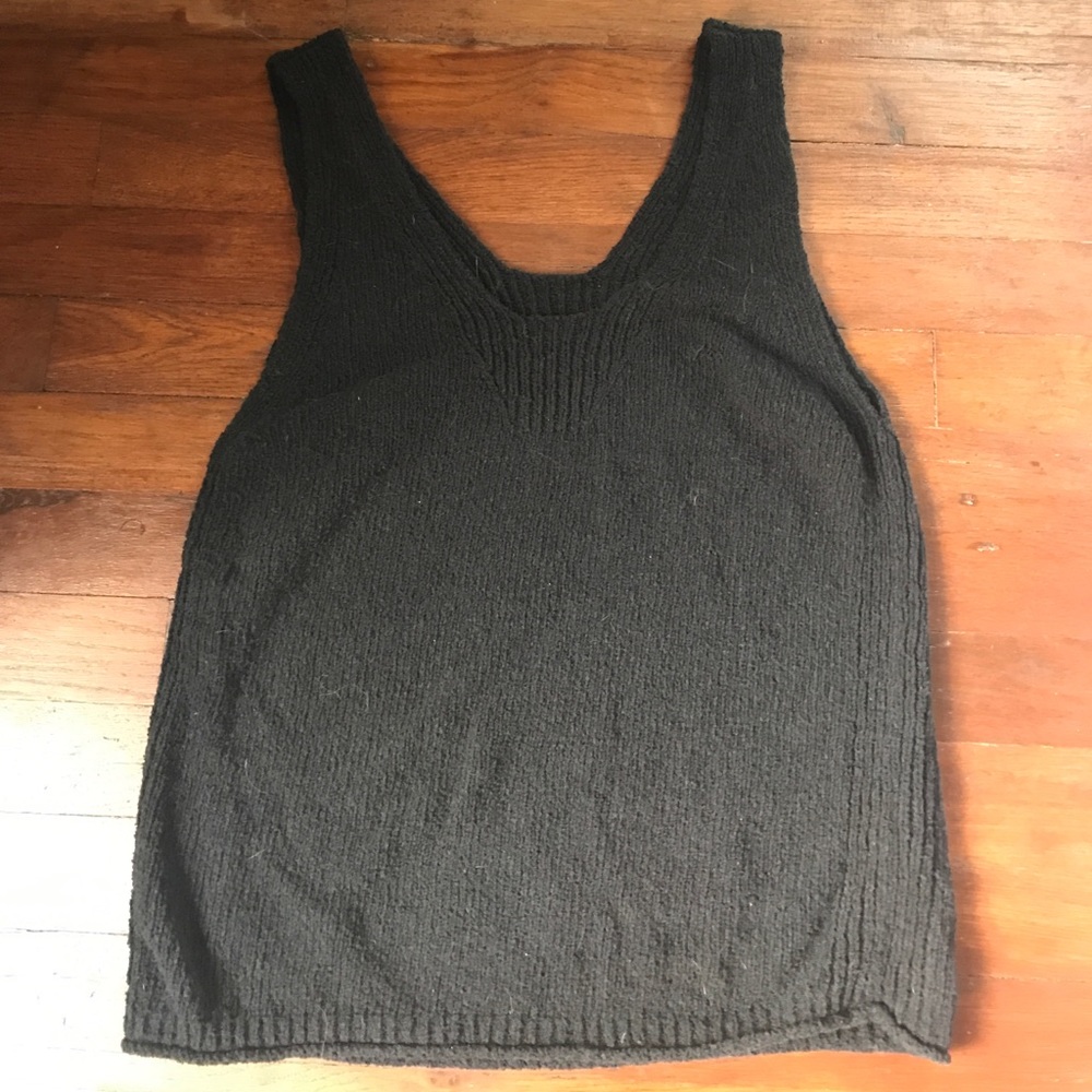 Black Madewell sweater tank top