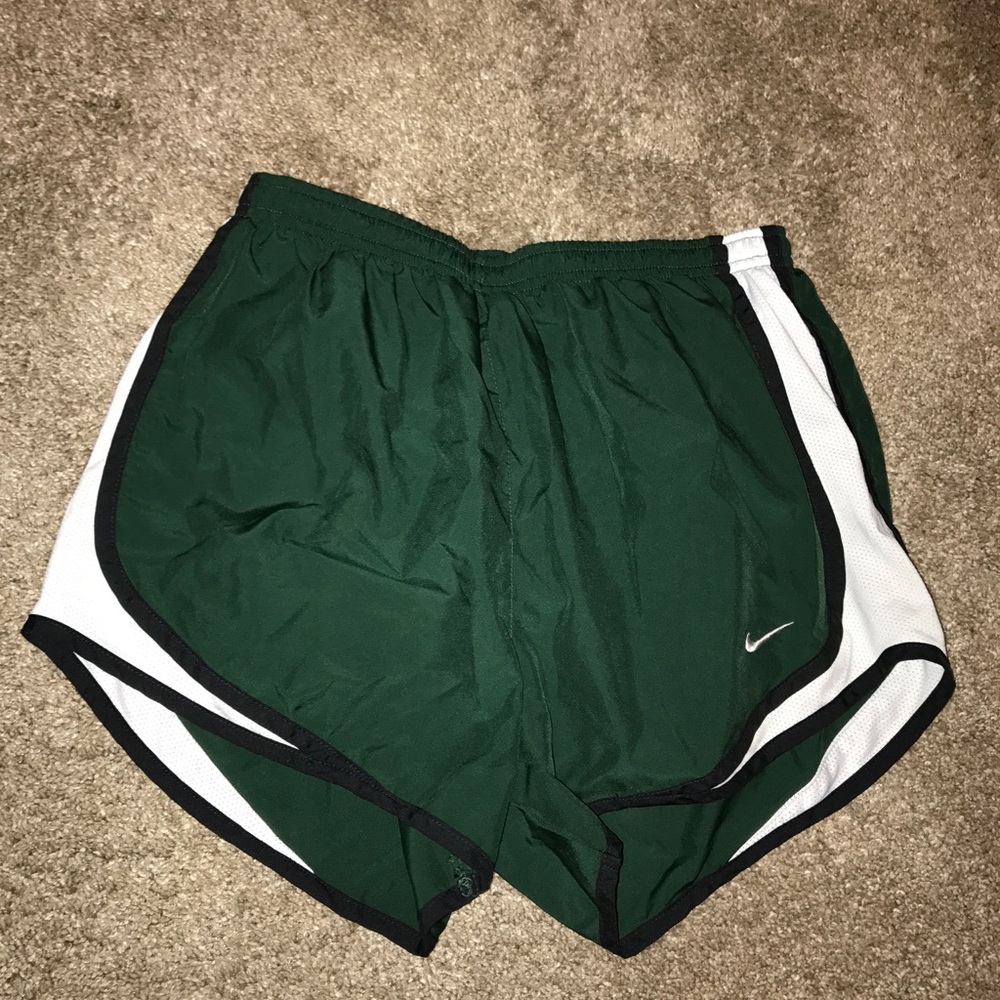 Hunter Green Nike Tempo Shorts