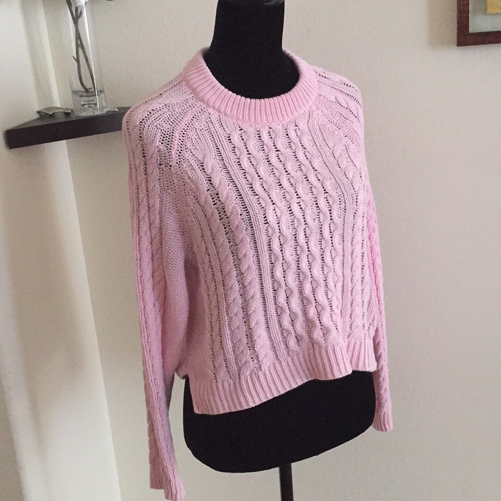 Pink Knit Sweater - Picture 2 of 5
