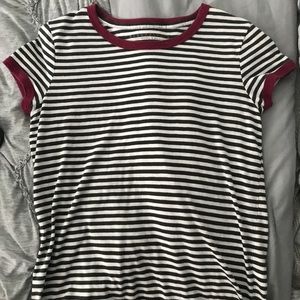 Vintage Striped Ringer Tee