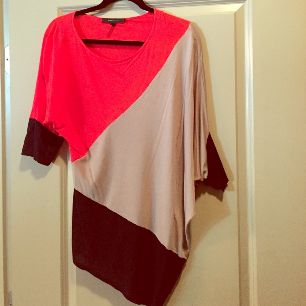 BCBG MAXAZRIA 3/4 sleeve top
