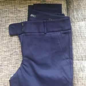 Ann Taylor Loft Julie skinny pants navy