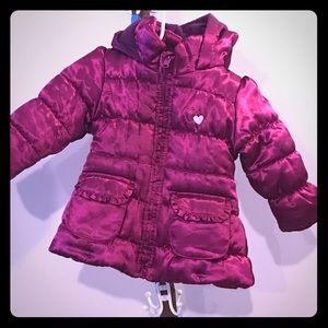 Cute Fuchsia winter jacket for your little girl