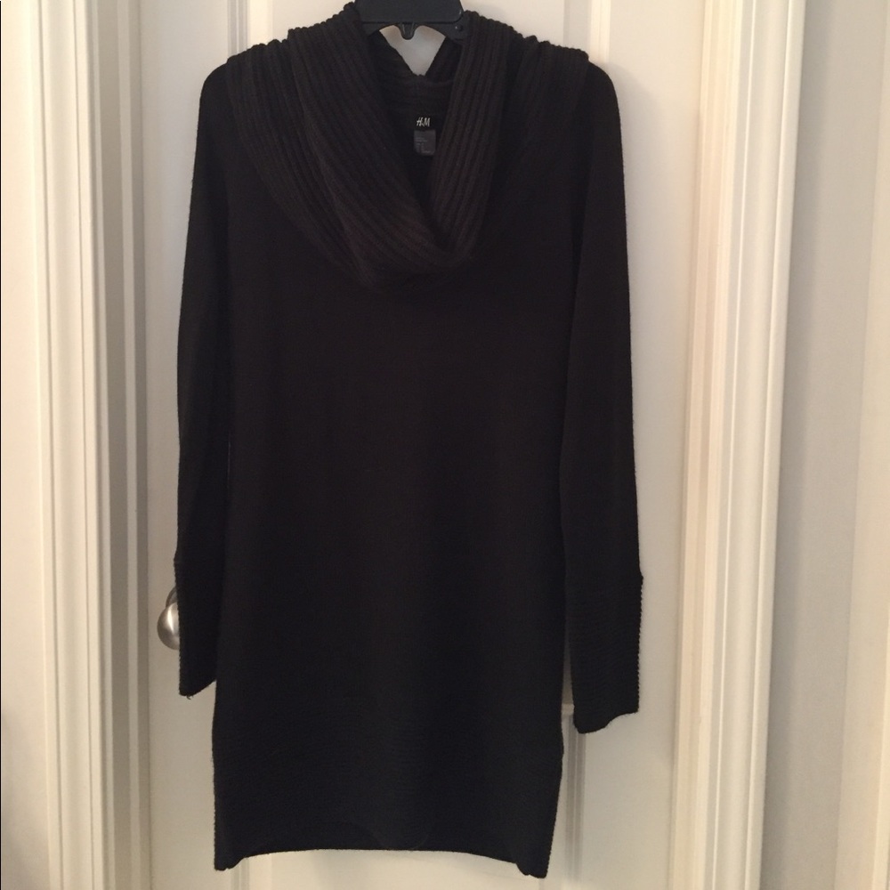 H&M black sweater dress
