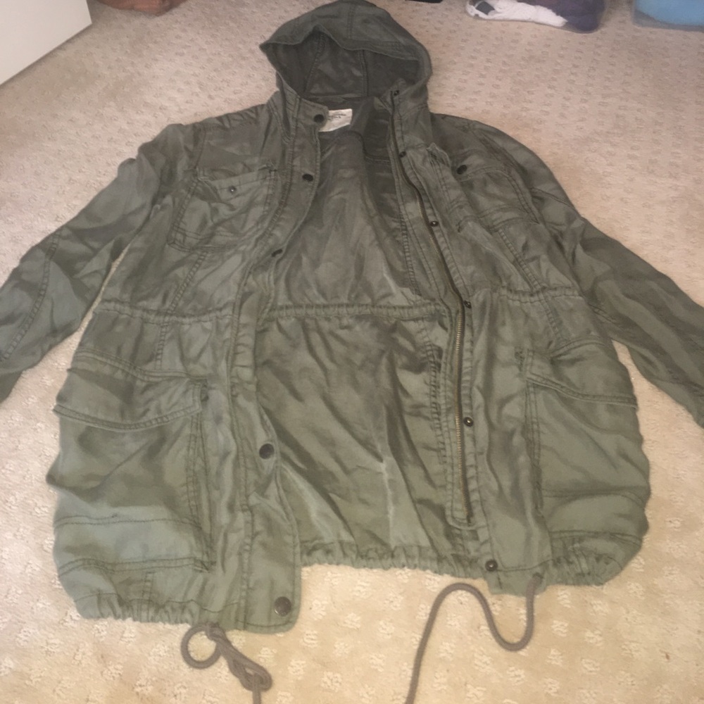 Abercrombie and Fitch green kaki/army jacket
