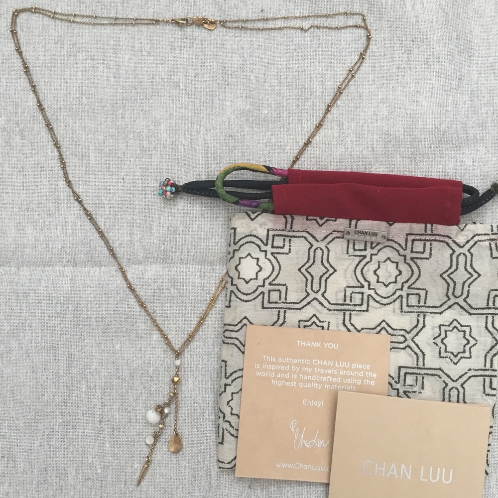 Authentic CHAN LUU handcrafted necklace