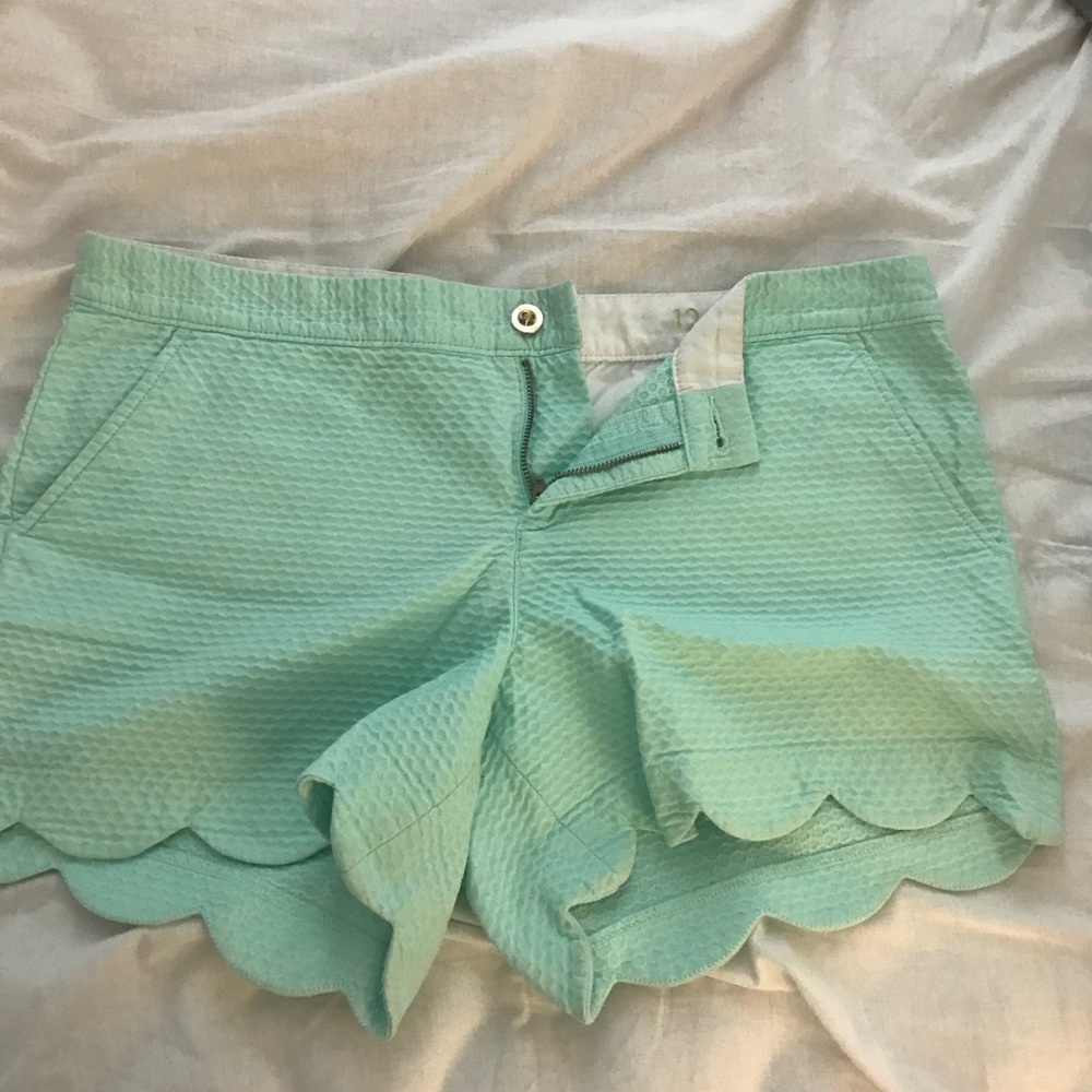 Aqua blue Lilly  shorts