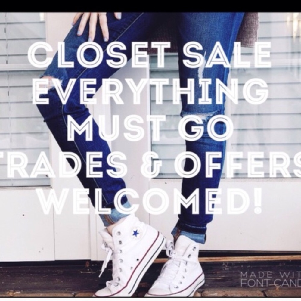 Everything must go