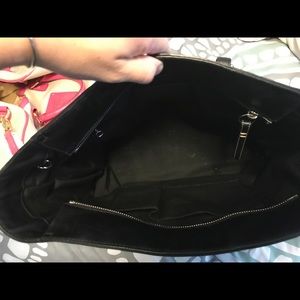 Gently used Black Leather Authentic Coach Purse.
