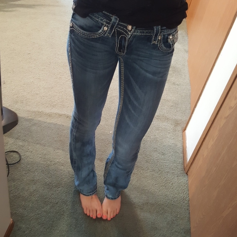 Rock revival bootcut jeans