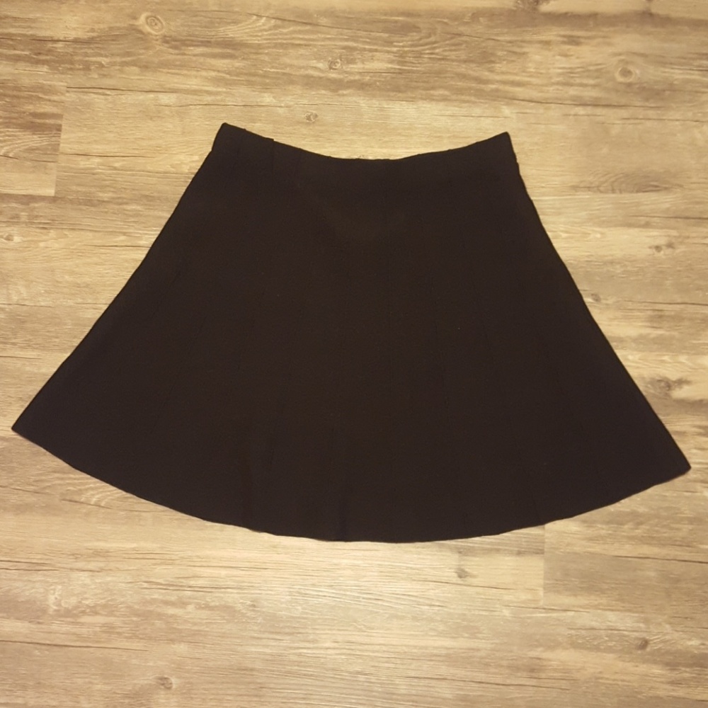 Zara Black skirt sz L NWT