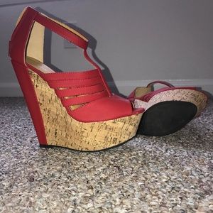 Red wedges