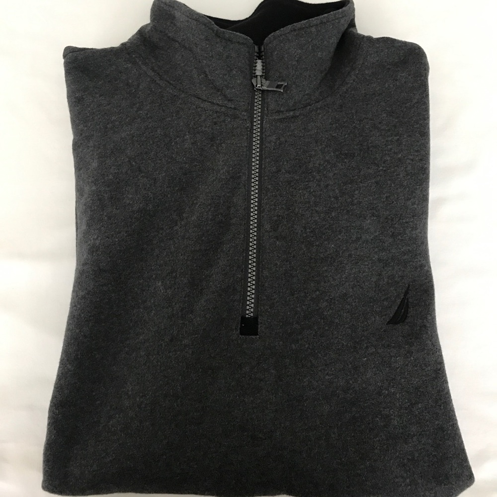 Nautica classic quarter zip fleece.