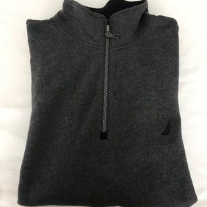 Nautica classic quarter zip fleece.