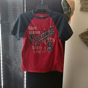 Boys gap baseball tee