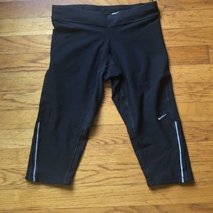 Nike compression running tights, size small