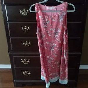 Sheath floral dress