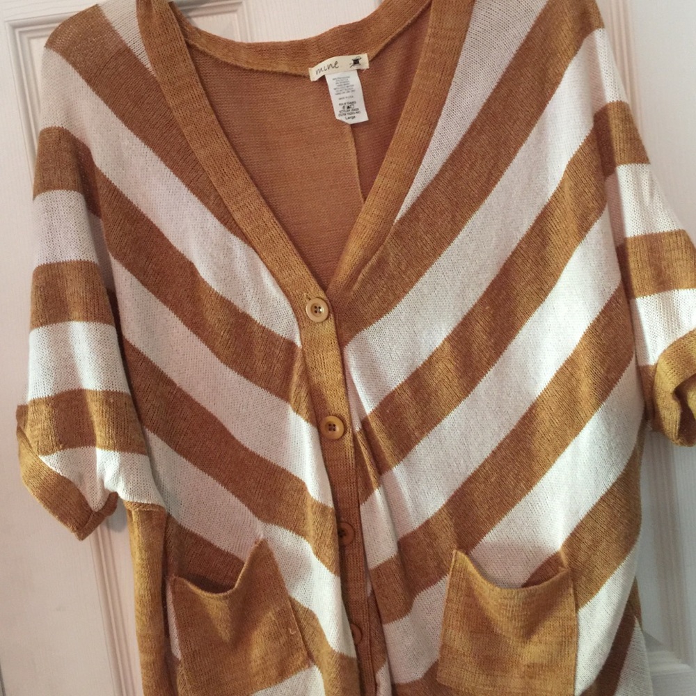 Mine Gold and Cream Top