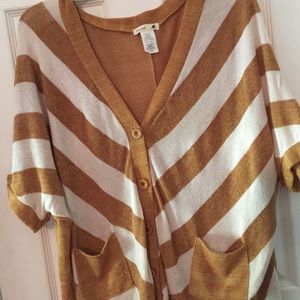 Mine Gold and Cream Top