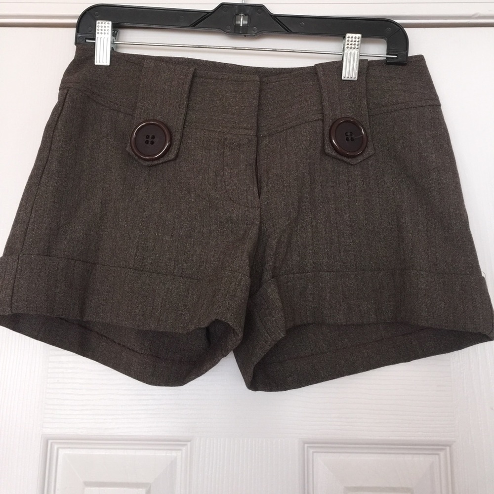 Arden B size 2 brown dress shorts
